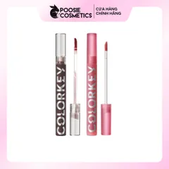 Son Tint Hiệu Ứng Gương Colorkey Airy Lip Gloss Mirror Series 2.0 - Son Lì Bóng Mịn, Không Bết Dính, Dưỡng Ẩm Tự Nhiên, Màu Hương Hoa Quả
