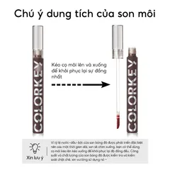 Son Tint Hiệu Ứng Gương Colorkey Airy Lip Gloss Mirror Series 2.0 - Son Lì Bóng Mịn, Không Bết Dính, Dưỡng Ẩm Tự Nhiên, Màu Hương Hoa Quả