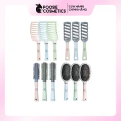 Lược Chải Tóc Massage JARY - Lược Gỡ Rối và Tạo Độ Phồng Tóc Cao Cấp, Tiện Dụng cho Tóc Khô Yếu