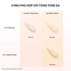 Cushion Chống Nắng SPF50+ PA++++ Colorkey 11g - Lớp Trang Điểm Mỏng Nhẹ, Che Phủ Hoàn Hảo, Bền Màu Suốt 24h, Da Trắng Sáng Tự Nhiên