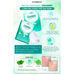 Mặt Nạ Dưỡng Da Chuyên Sâu Foodaholic Ample Mask 23ml - Dưỡng Ẩm, Cải Thiện Nếp Nhăn, Dưỡng Sáng Da, Phục Hồi Da Mềm Mại