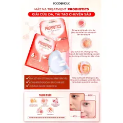 Mặt Nạ Dưỡng Da Chuyên Sâu Foodaholic Ample Mask 23ml - Dưỡng Ẩm, Cải Thiện Nếp Nhăn, Dưỡng Sáng Da, Phục Hồi Da Mềm Mại