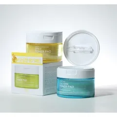 Tenzero Toner Pad Vita C & Collagen 70 Miếng - Cấp Ẩm, Sáng Da, Tẩy Tế Bào Chết, Dành Cho Chăm Sóc Da Mặt