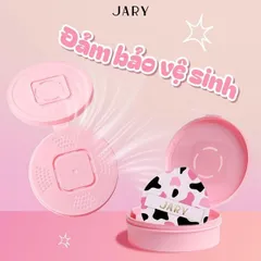 Mút Tán Kem Nền Dày Jary Thick Foundation Puff - Tán Nền Mịn Mượt, Không Thấm Kem, Thiết Kế Thông Minh, Tiết Kiệm Mỹ Phẩm