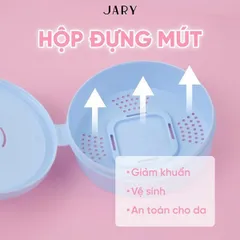 Mút Tán Kem Nền Dày Jary Thick Foundation Puff - Tán Nền Mịn Mượt, Không Thấm Kem, Thiết Kế Thông Minh, Tiết Kiệm Mỹ Phẩm