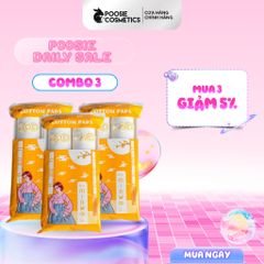 Bông tẩy trang Minho Cotton Pads 230 miếng - Bông cotton Hàn Quốc mềm mại, an toàn cho da, tẩy trang và chăm sóc da hiệu quả