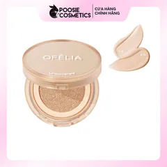 Phấn Nước Ofelia Uncovered Longwear Cushion SPF50+ PA++++ 12g - Che phủ hoàn hảo, mịn lì tự nhiên, an toàn cho da nhạy cảm