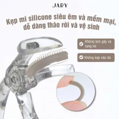 Kẹp Bấm Mi JARY - Kẹp Cong Mi Chuyên Nghiệp Thiết Kế Sang Trọng, Kim Loại Vàng, Dễ Sử Dụng, Mi Cong Tự Nhiên