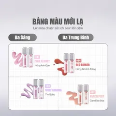 Má Hồng Kem Căng Bóng Glamrr Q Glow - Má Hồng Bền Màu Tươi Tắn Cho Da Nhạy Cảm, 3.8g, Hàn Quốc