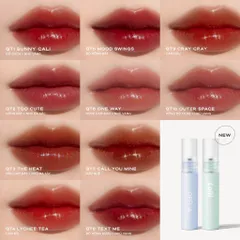 Son Kem Bóng Ofélia Lolli Glow Tint - Son Dưỡng Ẩm Bóng Mướt, Hiệu Ứng Lấp Lánh, Mùi Trà Đào, Nhiều Màu Sắc Cho Môi Quyến Rũ