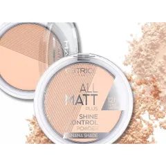 Phấn Nén Kiềm Dầu 12h CATRICE All Matt Plus - Phấn Phủ Kiểm Soát Dầu Chống Bóng Nhờn, Phù Hợp Với Da Dầu và Hỗn Hợp