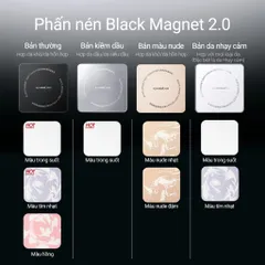 Phấn Phủ Kiềm Dầu Carslan Black Magnet 8g - Soft Focus Chống Nước, Lâu Trôi, Hiệu Chỉnh Tông Da, Phù Hợp Với Da Dầu
