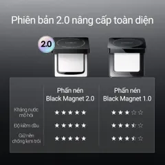 Phấn Phủ Kiềm Dầu Carslan Black Magnet 8g - Soft Focus Chống Nước, Lâu Trôi, Hiệu Chỉnh Tông Da, Phù Hợp Với Da Dầu