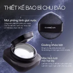 Phấn Phủ Kiềm Dầu Carslan Black Magnet 8g - Soft Focus Chống Nước, Lâu Trôi, Hiệu Chỉnh Tông Da, Phù Hợp Với Da Dầu