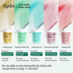 Dầu Gội Tẩy Tế Bào Chết Muối Biển SPES 280g - Giúp Sạch Gàu, Dưỡng Ẩm, Tăng Độ Phồng Tóc Và Kiềm Dầu Da Đầu