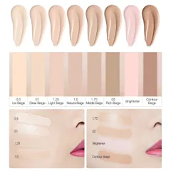 Kem Che Khuyết Điểm the SAEM Cover Perfection Tip Concealer 6.5g - Lớp Che Phủ Tự Nhiên Có SPF28 PA+ Cho Da Sáng Mịn