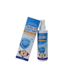 Xịt Vệ Sinh Da SKINOO Baby Sanitizing Spray 200ml - Không Cồn, Làm Sạch Dịu Nhẹ Bề Mặt và Da, Hỗ Trợ Kháng Khuẩn