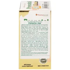 Viên Uống Bổ Sung Vitamin Prenatal One For Life (60 Viên) - Chăm Sóc Sức Khỏe Cho Phụ Nữ Mang Thai Và Sau Sinh
