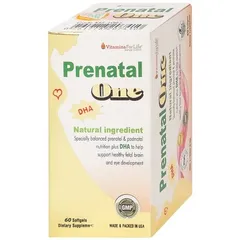 Viên Uống Bổ Sung Vitamin Prenatal One For Life (60 Viên) - Chăm Sóc Sức Khỏe Cho Phụ Nữ Mang Thai Và Sau Sinh