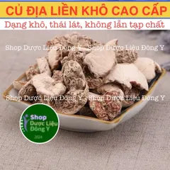 Củ Địa Liền Khô Cao Cấp - Gia Vị Đặc Trưng Sa Cương Hương Thơm, Dùng Trong Nấu Ăn, Hỗ Trợ Sức Khỏe 100g