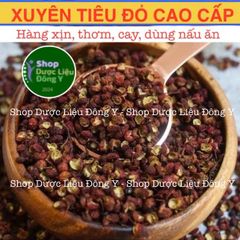 Hạt Tiêu Xuyên Đỏ Khô Cao Cấp 100g - Vị Cay Thơm Ngon, Gia Vị Tẩm Ướp Đặc Sản Việt Nam