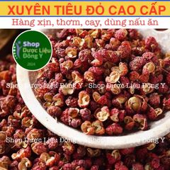 Hạt Tiêu Xuyên Đỏ Khô Cao Cấp 100g - Vị Cay Thơm Ngon, Gia Vị Tẩm Ướp Đặc Sản Việt Nam