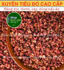 Hạt Tiêu Xuyên Đỏ Khô Cao Cấp 100g - Vị Cay Thơm Ngon, Gia Vị Tẩm Ướp Đặc Sản Việt Nam