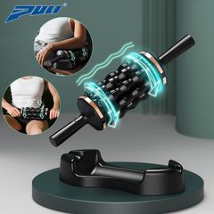 Con Lăn Massage Cầm Tay Puli PL-799DC - Giảm Đau Nhức, Thư Giãn Cơ Toàn Thân, Pin Sạc Tiện Lợi, Công Nghệ Massage 2in1