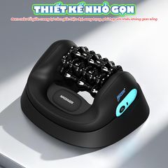 Con lăn massage cầm tay Puli PL-769 - Giảm đau nhức, giãn cơ hiệu quả, 6 con lăn xoay 360 độ, pin sạc, thiết kế nhỏ gọn, sang trọng.