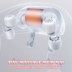 Máy Massage Cổ Vai Gáy 3D Booster BT-36 - Thiết Bị Massage Thư Giãn Giống Tay Người, Tích Hợp Chức Năng Sưởi Ấm, Dùng Tại Nhà