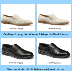 Xi Dưỡng Bóng Giày Da XIMO - Kem Bảo Vệ Da, Dưỡng Ẩm, Tăng Độ Bóng và Chống Thấm Nước, Phục Hồi Da Giày, Sofa, Túi Xách
