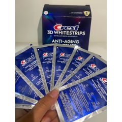 Bộ Dán Trắng Răng Crest 3DWhitestrips - Làm Trắng Đến 18 Cấp Độ, Công Nghệ Bám Chắc, 14 Gói Tại Nhà, Nụ Cười Rạng Rỡ