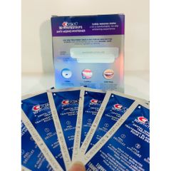 Bộ Dán Trắng Răng Crest 3DWhitestrips - Làm Trắng Đến 18 Cấp Độ, Công Nghệ Bám Chắc, 14 Gói Tại Nhà, Nụ Cười Rạng Rỡ