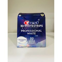 Miếng Dán Trắng Răng Crest 3D White Siêu Trắng Với Công Nghệ Đèn LED Ánh Sáng Xanh - Nụ Cười Rạng Rỡ Tự Nhiên