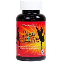 Viên Uống Bổ Sung Vitamin và Khoáng Chất Teens Active - Hỗ Trợ Phát Triển Toàn Diện cho Thanh Thiếu Niên (60 Viên)