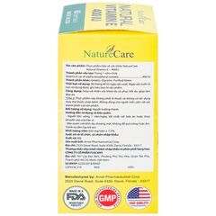 Viên uống Vitamin E 400 IU NatureCare - Bổ sung làm đẹp da và cải thiện sức khỏe làn da (60 viên)