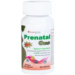 Viên uống Prenatal One - DHA, Vitamin và Khoáng Chất Bổ Sung cho Phụ Nữ Mang Thai và Sau Sinh (30 Viên)