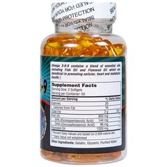 Viên uống Omega 3-6-9 Pharmekal - Hỗ trợ sức khỏe tim mạch, giảm nguy cơ xơ vữa động mạch, 100 viên nang mềm tự nhiên