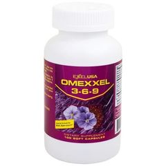 Viên uống bổ não, tăng cường thị lực và sức khỏe tim mạch Omexxel 3-6-9 - Giải pháp Omega 3-6-9 cho trí nhớ và mắt khỏe mạnh (100 viên)