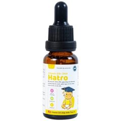 Dung dịch bổ sung Vitamin D3 + DHA Hatro (20ml) - Tăng đề kháng, giảm còi xương, phát triển xương chắc khỏe cho trẻ nhỏ