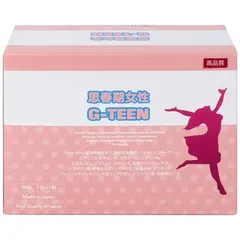 Siro G-TEEN Kenko Bổ Sung Vitamin và Khoáng Chất Cho Bé Gái - Hỗ Trợ Tăng Trưởng Và Phát Triển Tối Ưu (30 Gói x 15g)