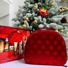 Bộ Vali Estée Lauder Holiday Blockbuster Beauty 2025 - 12 Sản Phẩm Trang Điểm Sang Trọng Dành Cho Tín Đồ Làm Đẹp