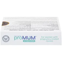 Viên uống proMUM Vomarin giảm buồn nôn cho phụ nữ mang thai và hỗ trợ tăng tiết sữa mẹ - Bổ sung dinh dưỡng cho mẹ bầu và bé yêu