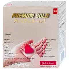 Viên uống Premom Gold Jpanwell cho phụ nữ chuẩn bị mang thai - Cung cấp vitamin và khoáng chất thiết yếu, 60 viên