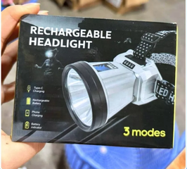 Đèn LED Đội Đầu Siêu Sáng Chống Thấm Nước - Đèn Pin Sạc USB Type-C 3 Chế Độ Hoạt Động, Đèn Cắm Trại, Sửa Chữa, Đi Bộ Ban Đêm
