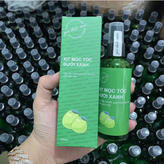 Xịt mọc tóc bưởi xanh 100ml - Tinh dầu tự nhiên giúp kích thích mọc tóc, ngăn rụng tóc, phục hồi hư tổn, dưỡng tóc chắc khỏe, mềm mượt