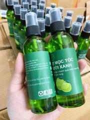 Xịt mọc tóc bưởi xanh 100ml - Tinh dầu tự nhiên giúp kích thích mọc tóc, ngăn rụng tóc, phục hồi hư tổn, dưỡng tóc chắc khỏe, mềm mượt