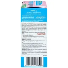 Siro Bổ Sung Vitamin và Khoáng Chất Wellbaby Multi-Vitamin Liquid 150ml - Hỗ Trợ Phát Triển Toàn Diện cho Trẻ Từ 6 Tháng Đến 4 Tuổi