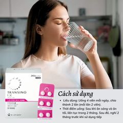 Viên Uống Giảm Nám Tàn Nhang Transino EX Whitening Nhật Bản - Hỗ Trợ Làm Sáng Da & Đều Màu - 240 Viên