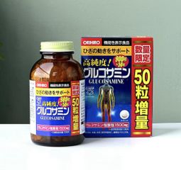 Bổ Xương Khớp Glucosamine Orihiro Nhật Bản 900 Viên - Hỗ Trợ Viêm Khớp và Thoái Hóa Khớp, Giúp Linh Hoạt Vận Động